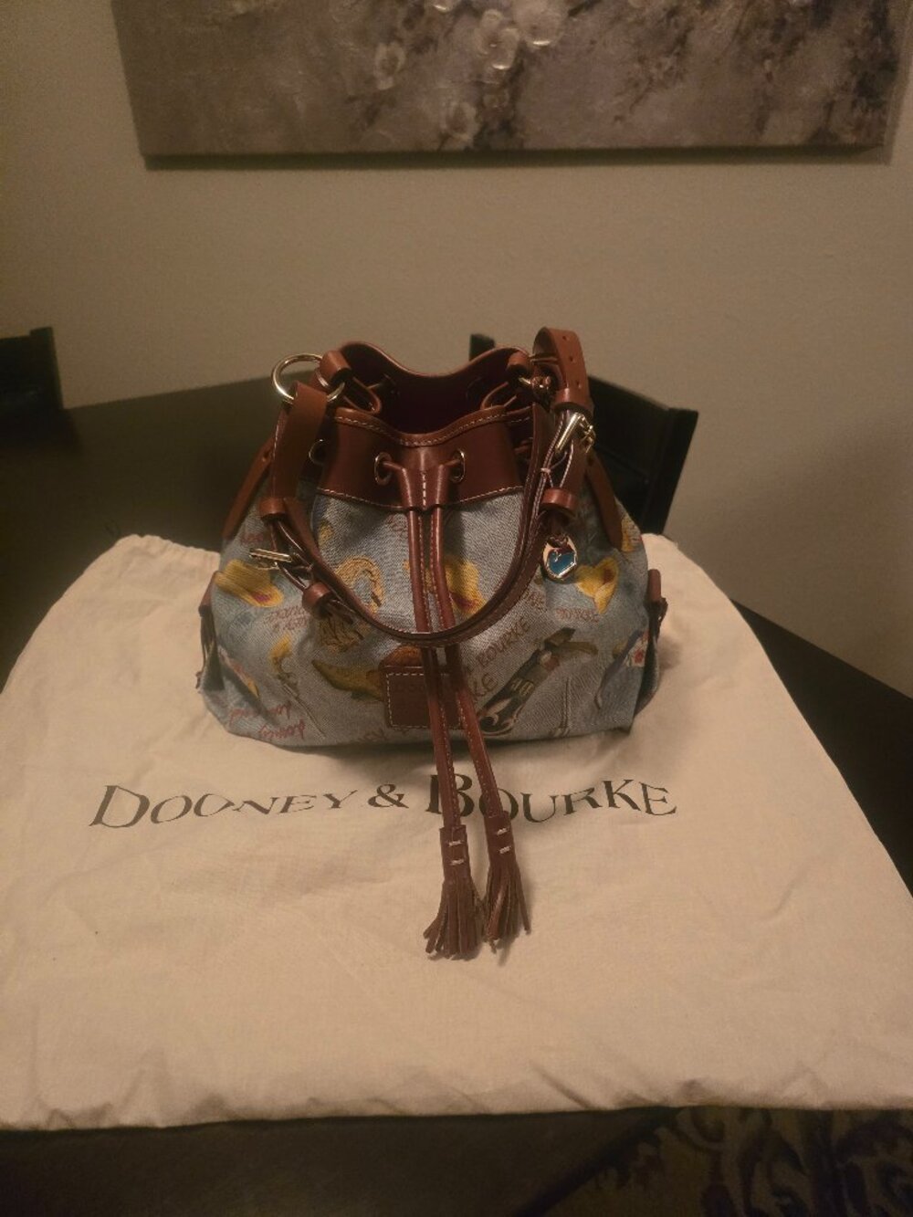 Dooney & Bourke Vintage Western Bucket Bag